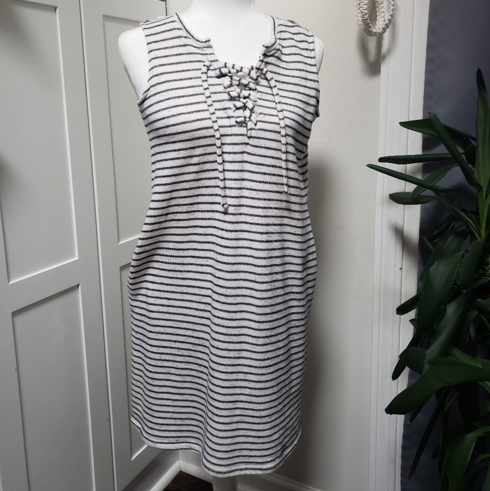 DB Sunday Striped Sleeveless Dress